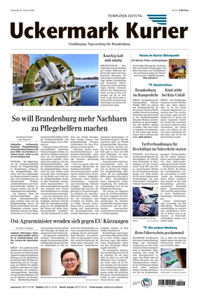 Cover of Templiner Zeitung