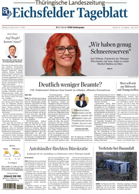 Cover of Thuringische Landeszeitung (Eichsfeld)
