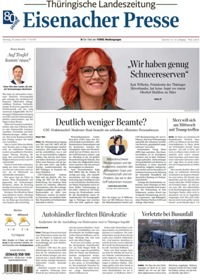 Cover of Thuringische Landeszeitung (Eisenach)