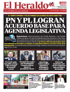 Cover of Diario El Heraldo