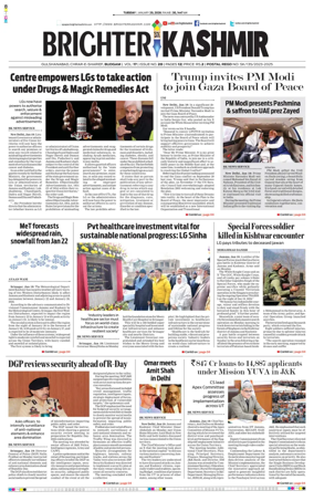 Cover of Brighter Kashmir