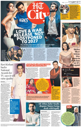 Cover of Hindustan Times (Chandigarh) - City