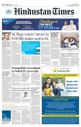 Cover of Hindustan Times Haryana