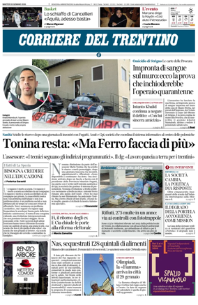 Cover of Corriere del Trentino