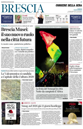 Cover of Corriere della Sera (Brescia)