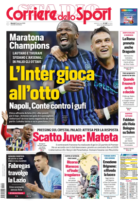 Cover of Corriere dello Sport
