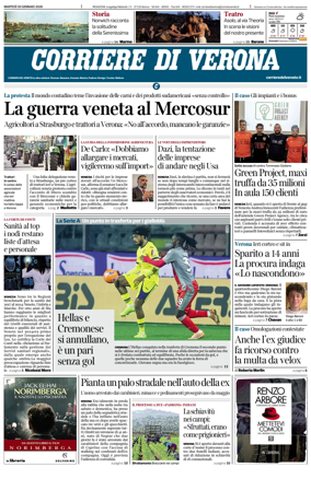 Cover of Corriere di Verona