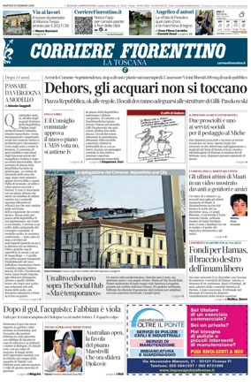 Cover of Corriere Fiorentino