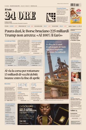 Cover of Il Sole 24 Ore