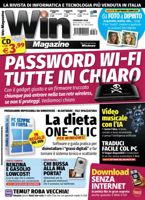 Cover of Win Magazine