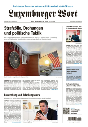 Cover of Luxemburger Wort