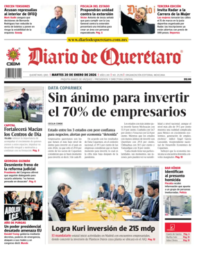 Cover of Diario de Queretaro