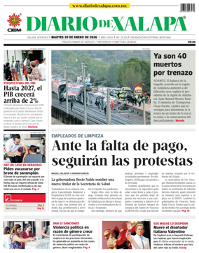 Cover of Diario de Xalapa