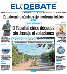 Cover of El Debate de Guamuchil