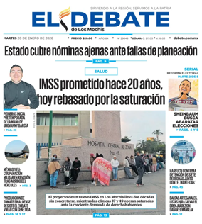 Cover of El Debate de Los Mochis