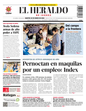 Cover of El Heraldo de Juarez