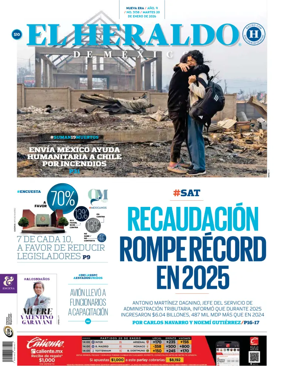 Cover of El Heraldo de Mexico