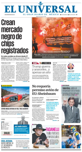 Cover of El Universal