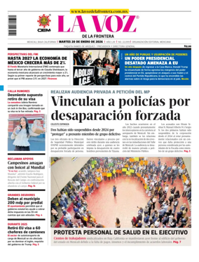 Cover of La Voz de la Frontera