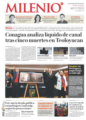 Cover of Milenio Edo de Mexico