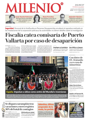 Cover of Milenio Jalisco