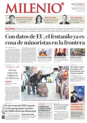 Cover of Milenio Monterrey
