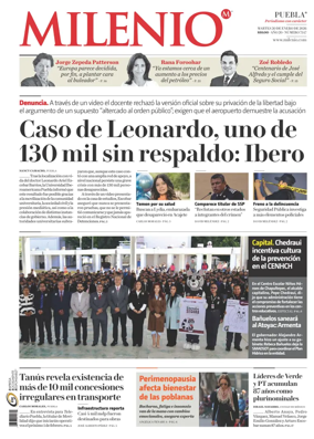 Cover of Milenio Puebla