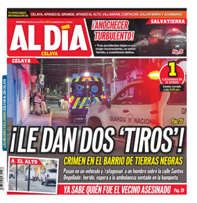 Cover of Periodico Al Dia (Celaya)