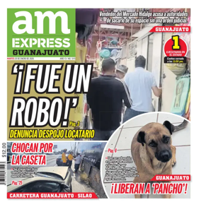 Cover of Periodico AM Express (Guanajuato)