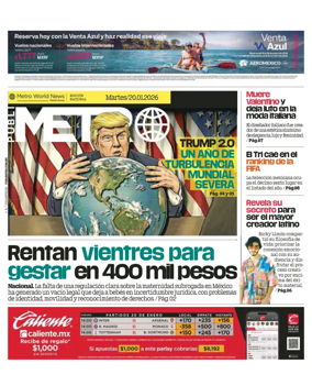 Cover of Publimetro Guadalajara