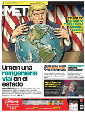 Cover of Publimetro Merida