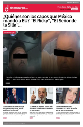 Cover of Sin Embargo destacadas