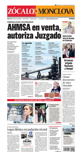 Cover of Zocalo Monclova