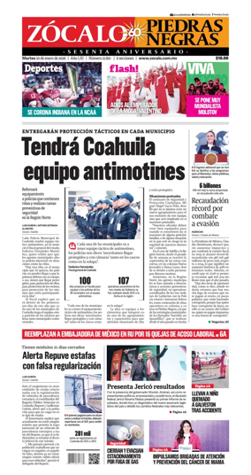 Cover of Zocalo Piedras Negras