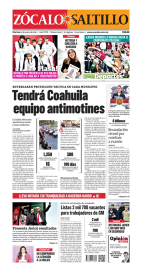 Cover of Zocalo Saltillo