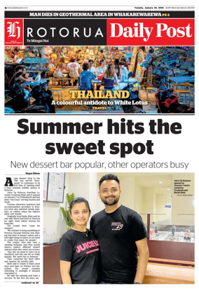 Cover of Rotorua Daily Post