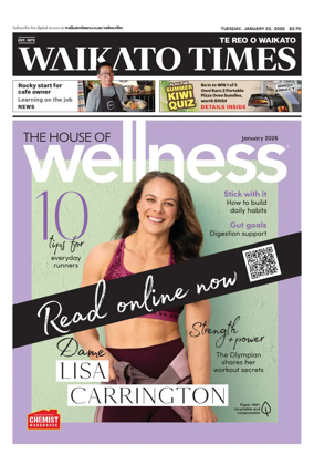 Cover of Waikato Times