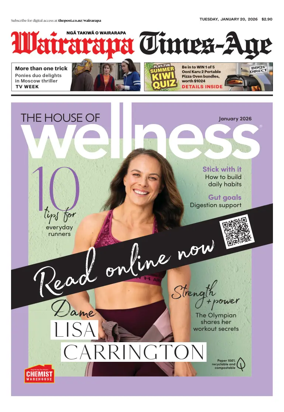 Cover of Wairarapa Times-Age (NZ)