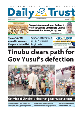 Cover of Daily Trust