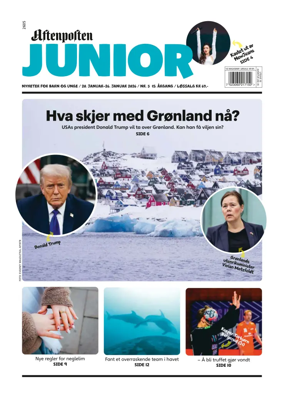 Cover of Aftenposten Junior