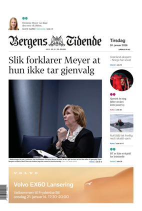 Cover of Bergens Tidende