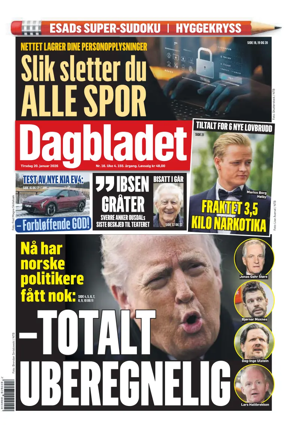Cover of Dagbladet