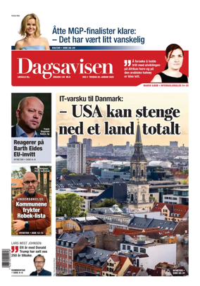Cover of Dagsavisen