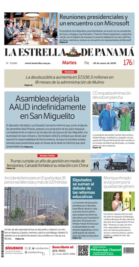 Cover of La Estrella de Panama