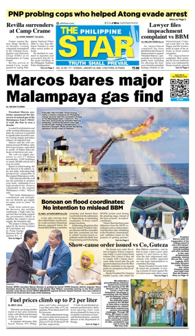 Cover of The Philippine Star