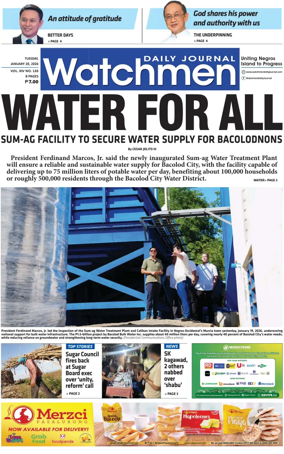 Cover of Watchmen Daily Journal