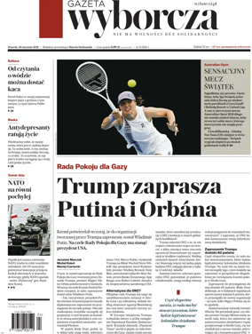 Cover of Gazeta Wyborcza Stoleczna