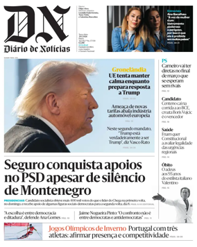 Cover of Diario de Noticias