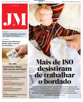 Cover of Jornal Madeira