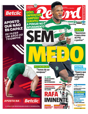 Cover of Record (Portugal)